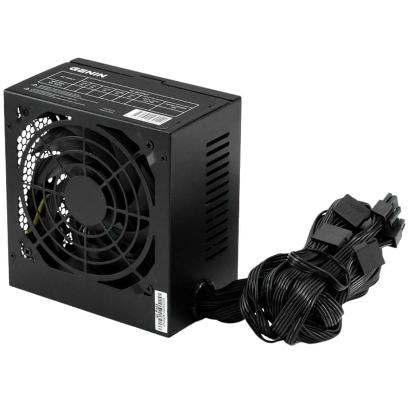 Блок питания 450W Genin ATX 80+ Black [GENPSU450K] - фото #0, Technodom.kz