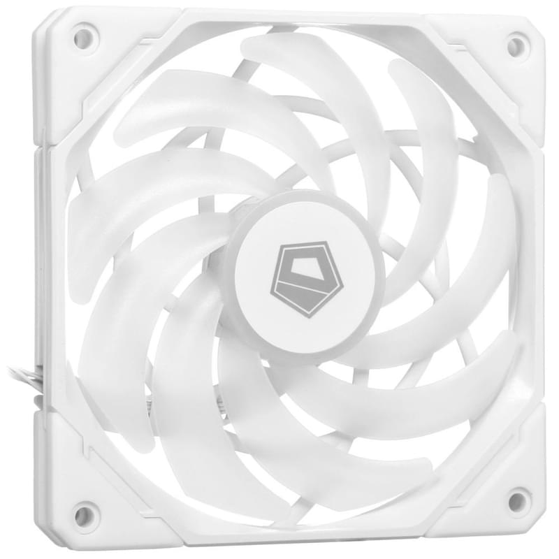 Кулер для кейса ID-COOLING NO-12015-XT ARGB SNOW White 120mm Slim [NO-12015-XT-ARGB SNOW] - фото #1, Technodom.kz