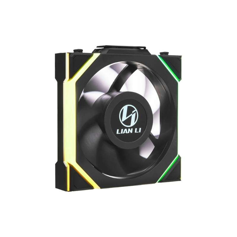 Кулер для кейса Lian Li UNI FAN SL Wireless LCD 1.6" ARGB Black 120mm x 1 Pack 1900rpm - фото #1, Technodom.kz Кулер для кейса Lian Li UNI FAN SL Wireless LCD 1.6" ARGB Black 120mm x 1 Pack 1900rpm - фото #1, Technodom.kz