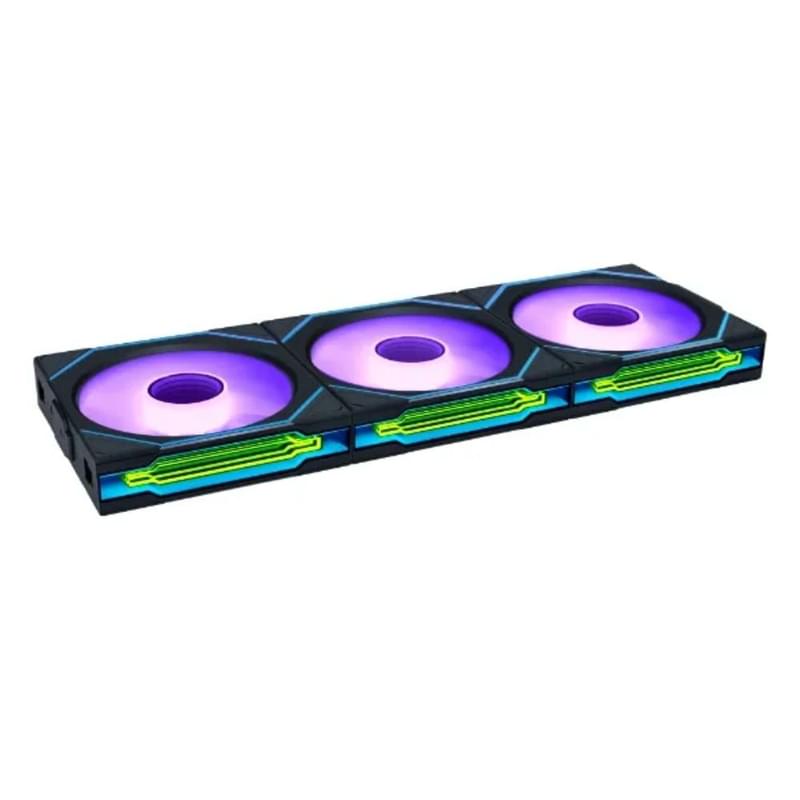 Кулер для кейса Lian Li UNI FAN SL-INF Wireless Reverse ARGB Black 120mm x 3 Pack 2200rpm - фото #0, Technodom.kz Кулер для кейса Lian Li UNI FAN SL-INF Wireless Reverse ARGB Black 120mm x 3 Pack 2200rpm - фото #0, Technodom.kz