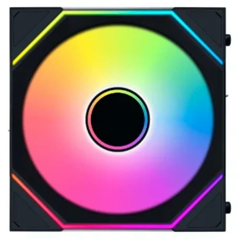 Кулер для кейса Lian Li UNI FAN SL-INF Wireless Reverse ARGB Black 140mm x 1 Pack 1700rpm - фото #0, Technodom.kz
