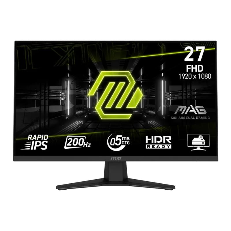 Монитор Игровой 27" MSI MAG 274F Rapid IPS 1920x1080 16:9 200Гц (HDMI+DP) - фото #0, Technodom.kz