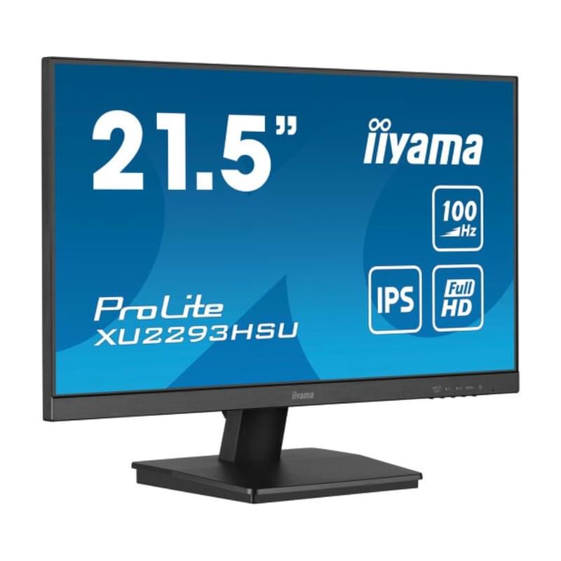 Монитор 21.5" iiyama XU2293HSU-B7 1920x1080 16:9 IPS 100Гц (HDMI+DP) Black - фото #0, Technodom.kz