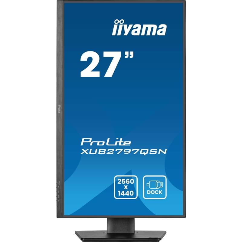 Монитор 27" iiyama XUB2797QSN-B2 2560x1440 16:9 IPS 100Гц (HDMI+DP+Type-C) Black - фото #1, Technodom.kz Монитор 27" iiyama XUB2797QSN-B2 2560x1440 16:9 IPS 100Гц (HDMI+DP+Type-C) Black - фото #1, Technodom.kz