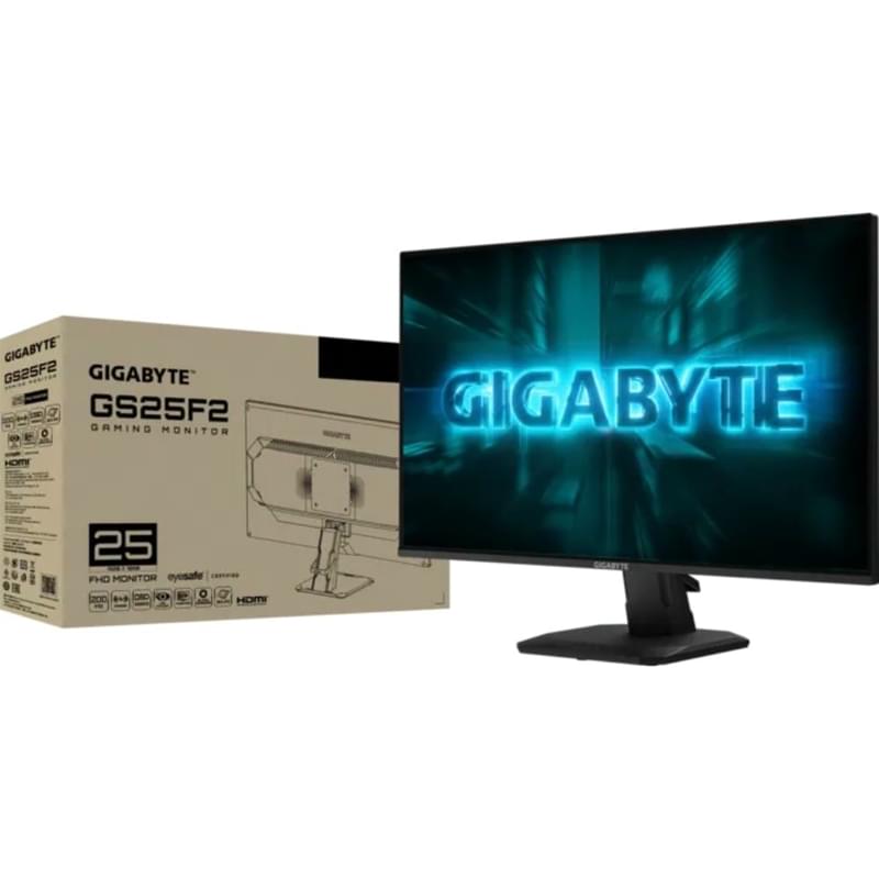 Монитор Игровой 24.5" GIGABYTE GS25F2A 1920x1080 16:9 IPS 240Гц (HDMI+DP) Black - фото #6, Technodom.kz Монитор Игровой 24.5" GIGABYTE GS25F2A 1920x1080 16:9 IPS 240Гц (HDMI+DP) Black - фото #6, Technodom.kz