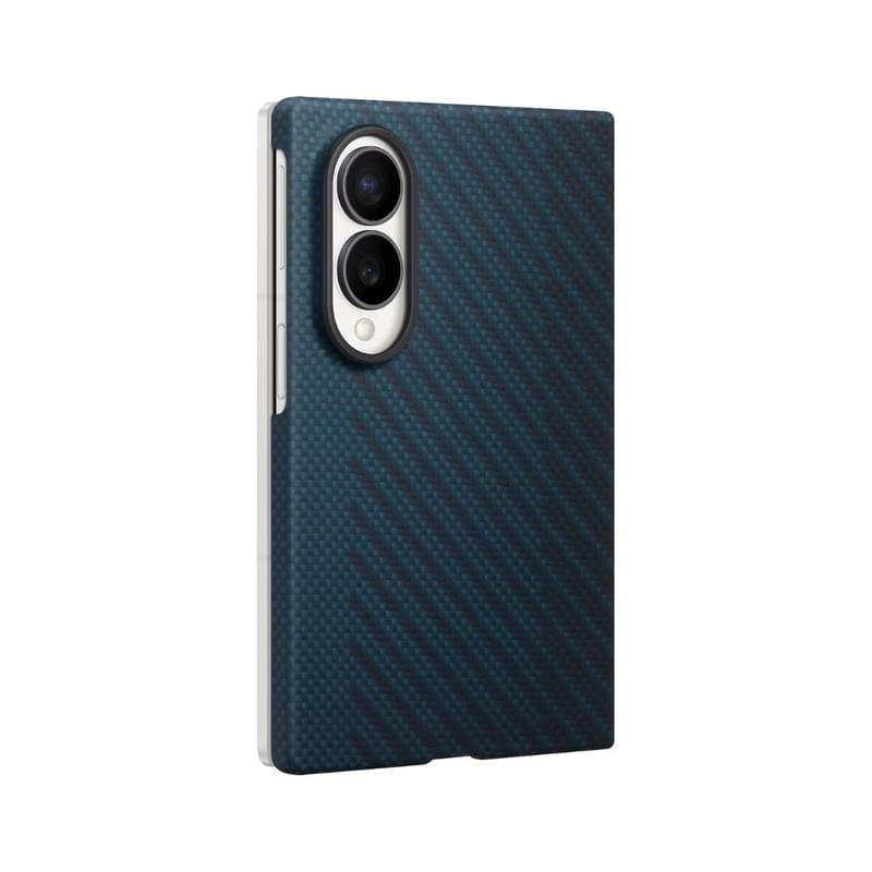 Смартфонға арналған қап Samsung Galaxy Z Fold8 Carbon Shield Magnet Case Көк (EF-KF971SNEGRU) - фото #2, Technodom.kz