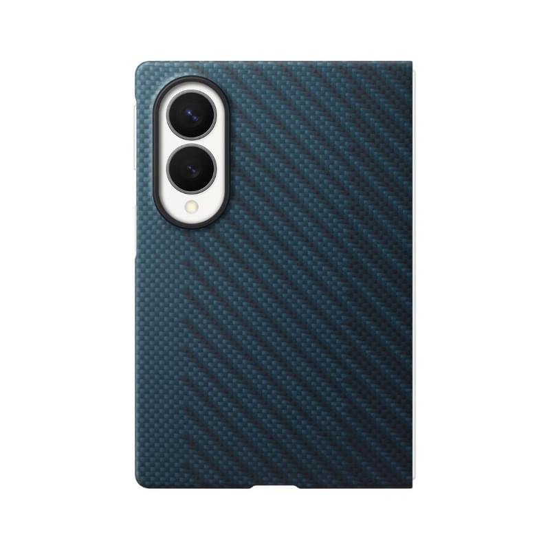 Смартфонға арналған қап Samsung Galaxy Z Fold8 Carbon Shield Magnet Case Көк (EF-KF971SNEGRU) - фото #3, Technodom.kz
