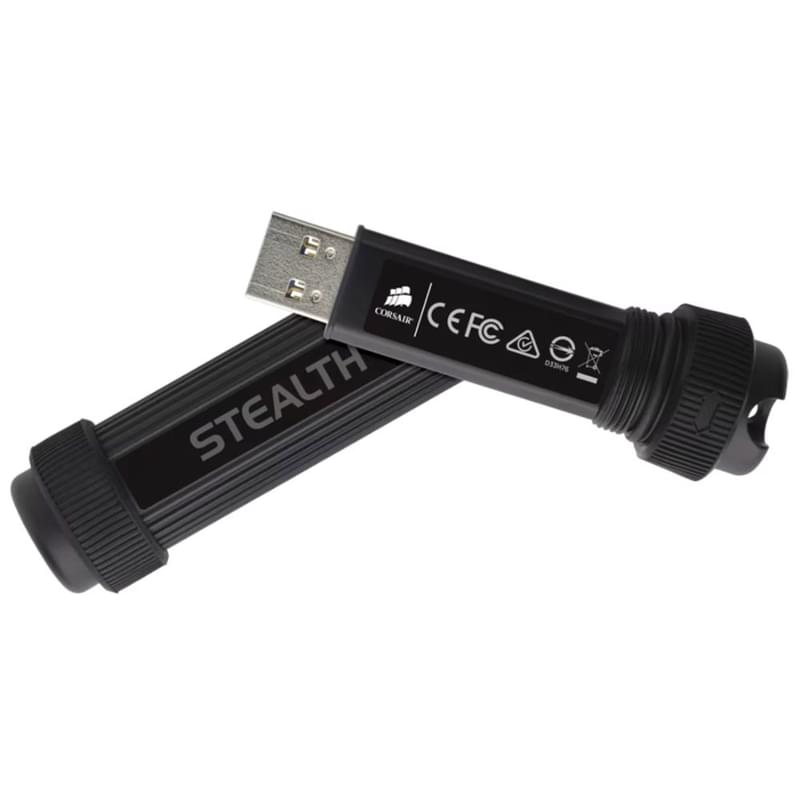 USB Флешка 512GB Corsair Flash Survivor Stealth USB 3.0 Black [CMFSS3B-512GB] - фото #3, Technodom.kz