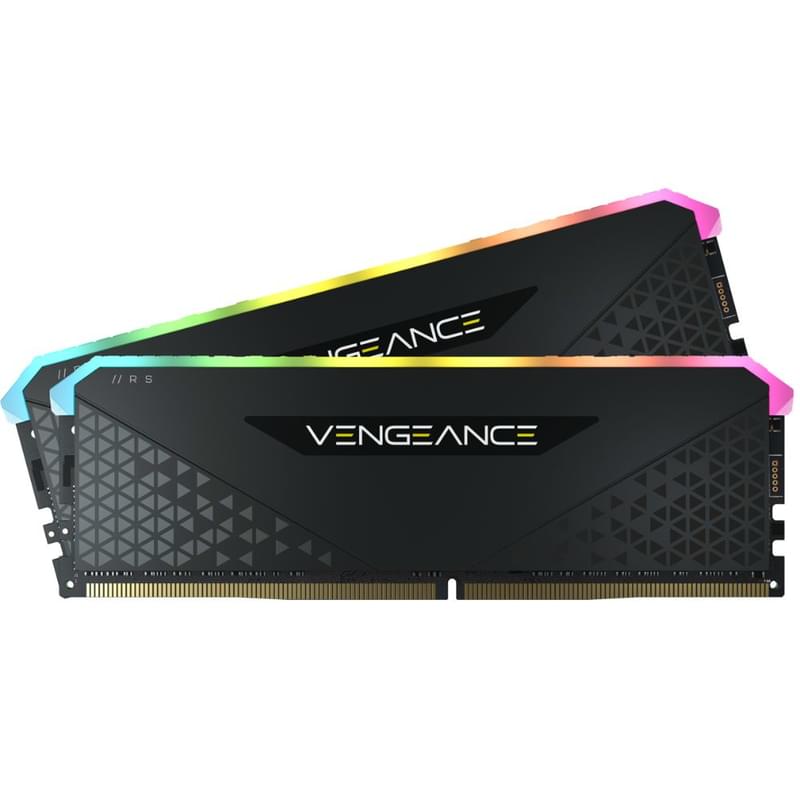 Оперативная память DDR4 DIMM 16GB 1x16 3200MHz Corsair Vengeance RGB RS CL16 [CMG16GX4M1E3200C16] - фото #2, Technodom.kz