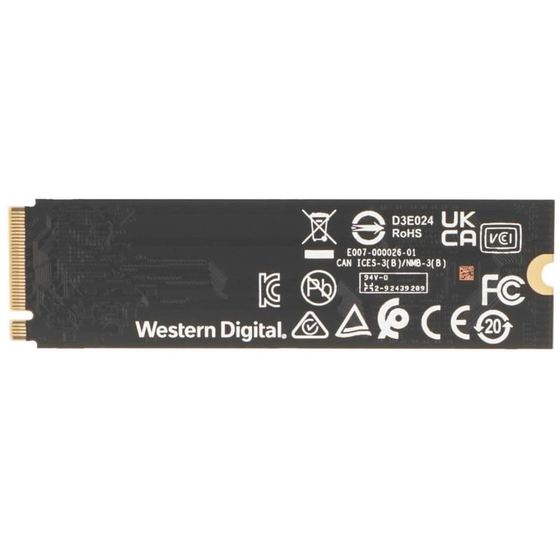 Внутренний SSD M.2 2280 500GB WD Blue SN580 PCIe4.0x4 NVMe [WDS500G3B0E-00CHF0] - фото #1, Technodom.kz