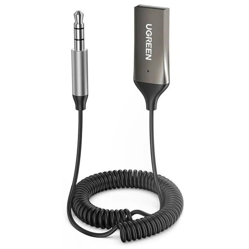 Bluetooth-адаптер Ugreen AUX Car Receiver with Mic, 70601 (CM309) - фото #0, Technodom.kz