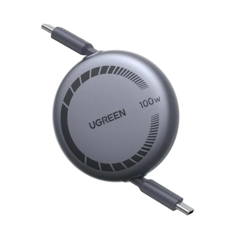 Кабель USB-C-USB-C PD 100W тартылмалы,1m (65905) UGREEN - фото #0, Technodom.kz Кабель USB-C-USB-C PD 100W тартылмалы,1m (65905) UGREEN - фото #0, Technodom.kz