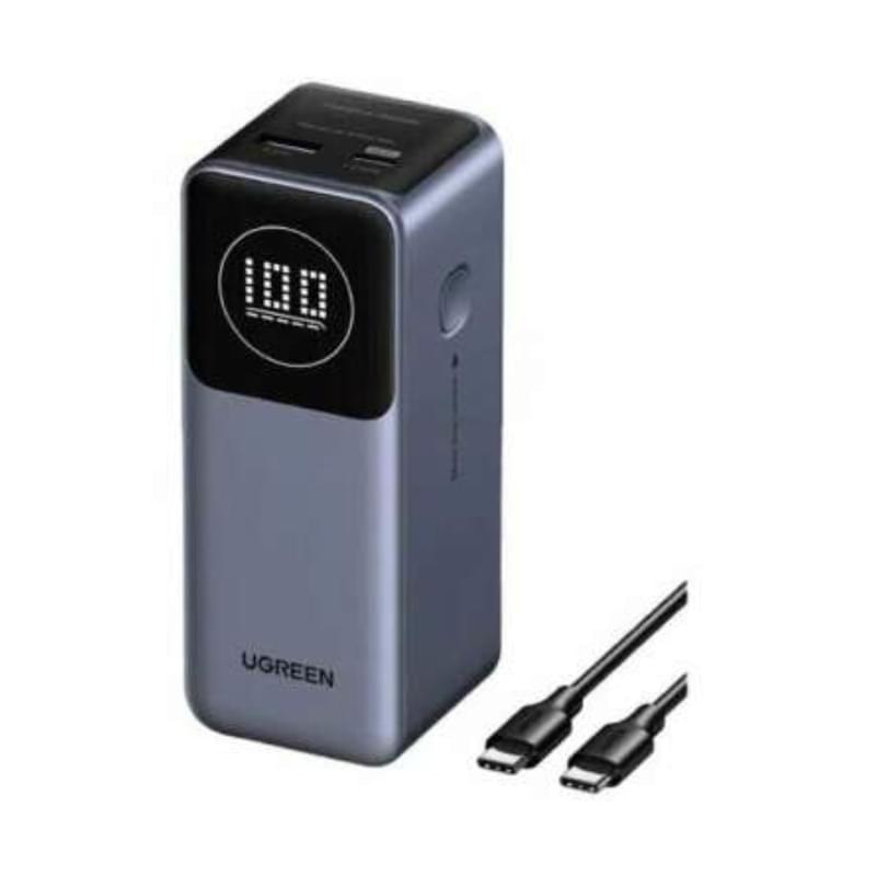 Сыртқы аккумулятор UGREEN 25000mAh PD 200W Power Bank 2xUSB-C+USB-A, дисплей (35525B) - фото #0, Technodom.kz