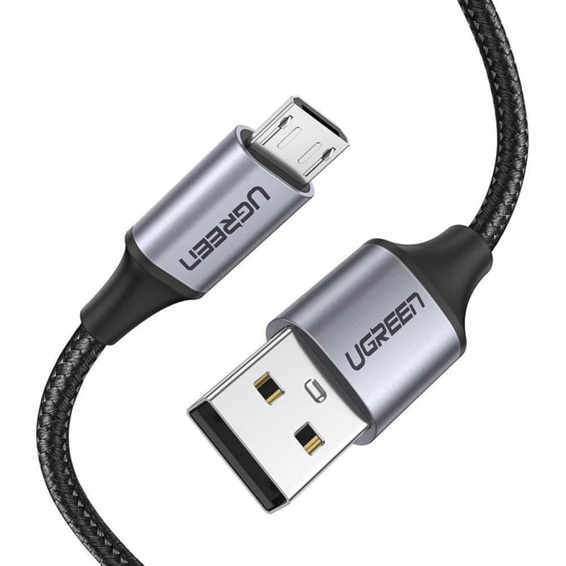 Кабель USB-A-Micro USB,1.5m (60147) UGREEN - фото #2, Technodom.kz Кабель USB-A-Micro USB,1.5m (60147) UGREEN - фото #2, Technodom.kz
