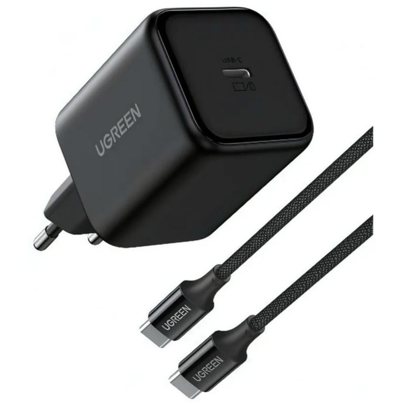 Қуат адаптері UGREEN 45W USB-C GaN, кабельмен жинақ (65054) - фото #1, Technodom.kz Қуат адаптері UGREEN 45W USB-C GaN, кабельмен жинақ (65054) - фото #1, Technodom.kz