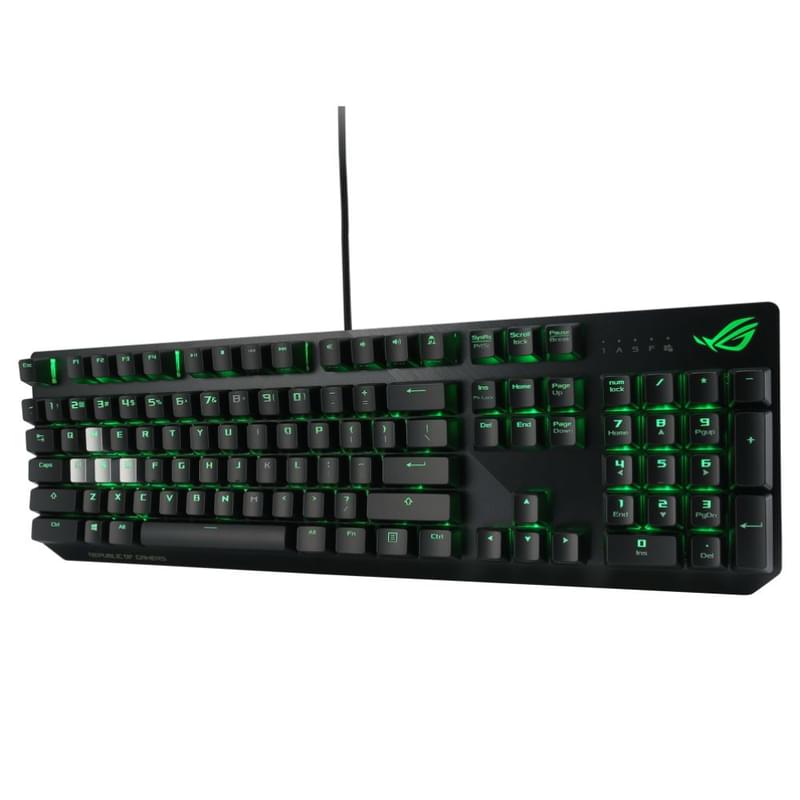 Ойын пернетақтасы ASUS ROG STRIX SCOPE I/NXSW/RU/PBT/HS, Black - фото #4, Technodom.kz
