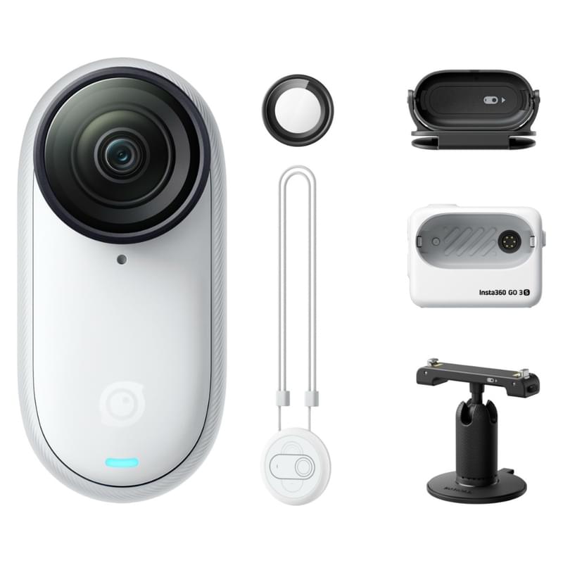 Insta360 GO 3S Standard Bundle 128 Gb, Arctic White Экшн-камерасы - фото #0, Technodom.kz