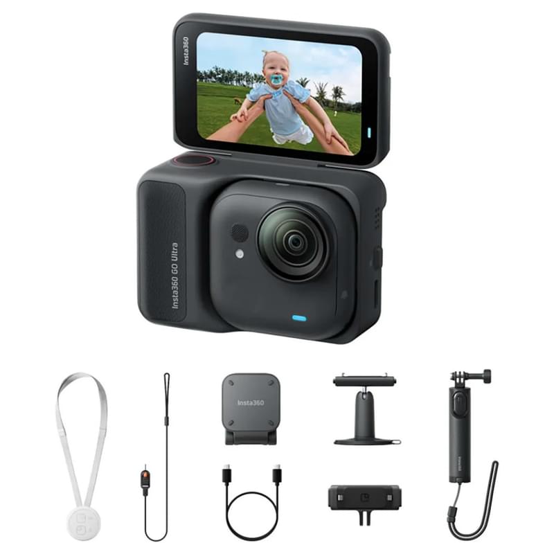 Insta360 GO Ultra Creator Bundle, Midnight Black Экшн-камерасы - фото #1, Technodom.kz