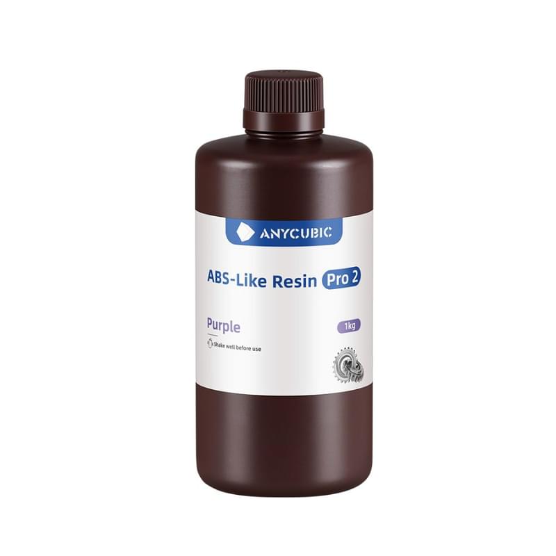 3D басып шығаруға арналған Anycubic ABS-Like Resin Pro 2 фотополимерлі шайыры, 1 литр, Grey (Сұр) - фото #1, Technodom.kz