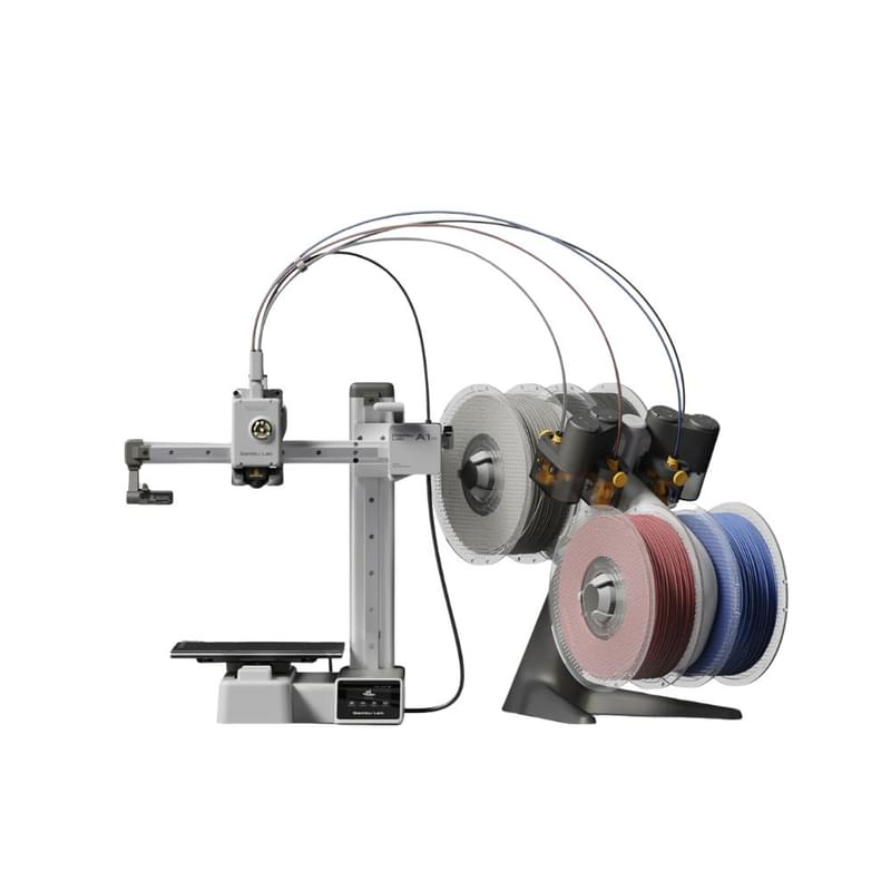 Филаментный 3D принтер Bambu Lab A1 mini-Combo-EU (PF002-M+SA005-EU) - фото #1, Technodom.kz Филаментный 3D принтер Bambu Lab A1 mini-Combo-EU (PF002-M+SA005-EU) - фото #1, Technodom.kz