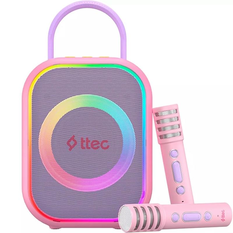 Портативті сымсыз караоке-жиынтығы балалар үшін TTEC VocalMate Қызғылт - фото #0, Technodom.kz Портативті сымсыз караоке-жиынтығы балалар үшін TTEC VocalMate Қызғылт - фото #0, Technodom.kz