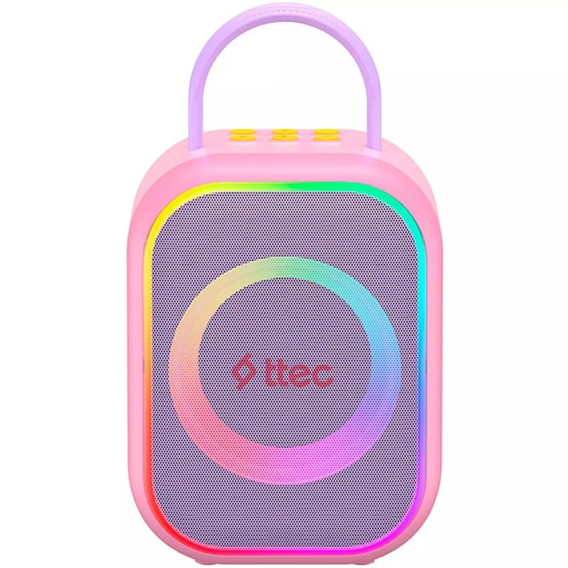 Портативті сымсыз караоке-жиынтығы балалар үшін TTEC VocalMate Қызғылт - фото #1, Technodom.kz Портативті сымсыз караоке-жиынтығы балалар үшін TTEC VocalMate Қызғылт - фото #1, Technodom.kz