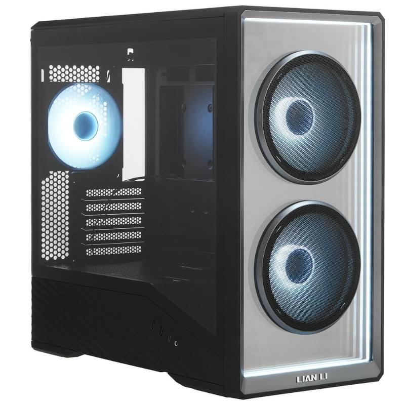 Кейс Lian Li Vector V150 INF MiniTower Black mATX/ITX 2x140+1x120 ARGB [G99.V150INFX.10R] - фото #0, Technodom.kz