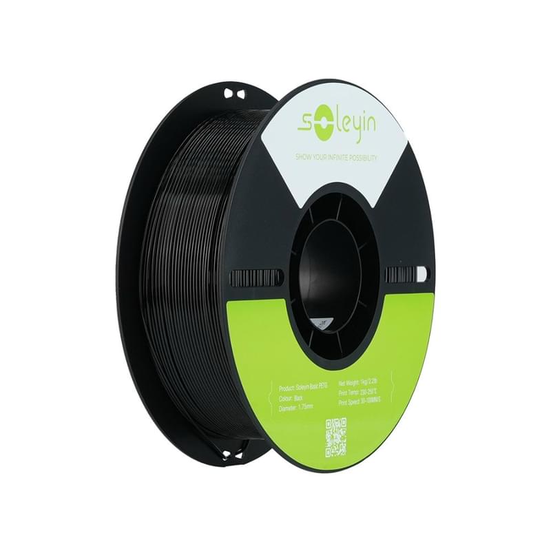Филамент для 3D-печати Creality Soleyin Basic PETG 3301030163 (чёрный) - фото #1, Technodom.kz Филамент для 3D-печати Creality Soleyin Basic PETG 3301030163 (чёрный) - фото #1, Technodom.kz