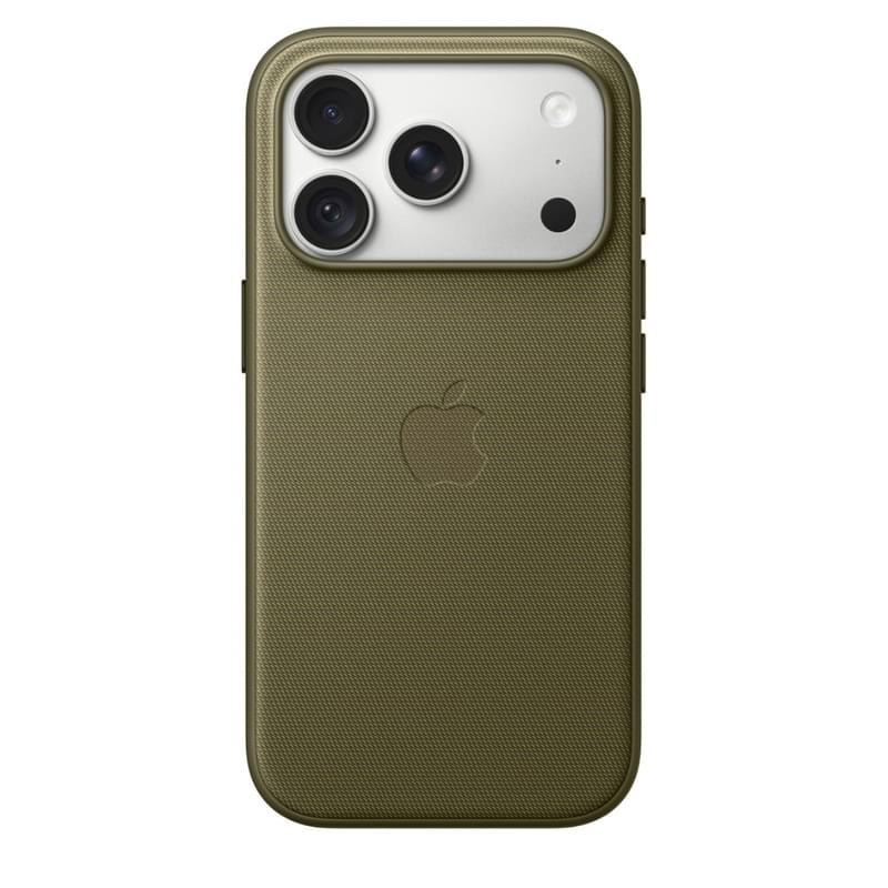 Смартфонға арналған чехол iPhone 18 Pro TechWoven Case with MagSafe – Olive (MKD34ZM/A) - фото #0, Technodom.kz