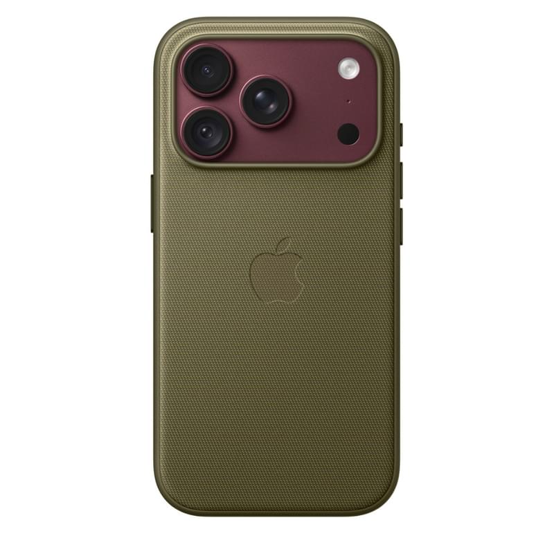 Смартфонға арналған чехол iPhone 18 Pro TechWoven Case with MagSafe – Olive (MKD34ZM/A) - фото #1, Technodom.kz