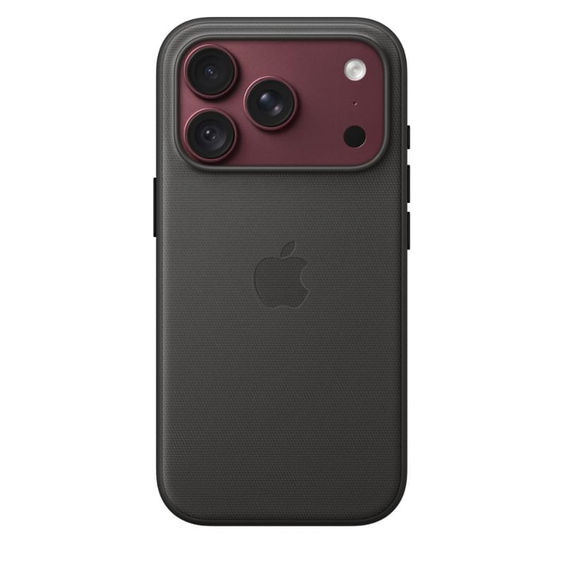 Смартфонға арналған чехол iPhone 18 Pro TechWoven Case with MagSafe – Black (MKD64ZM/A) - фото #1, Technodom.kz