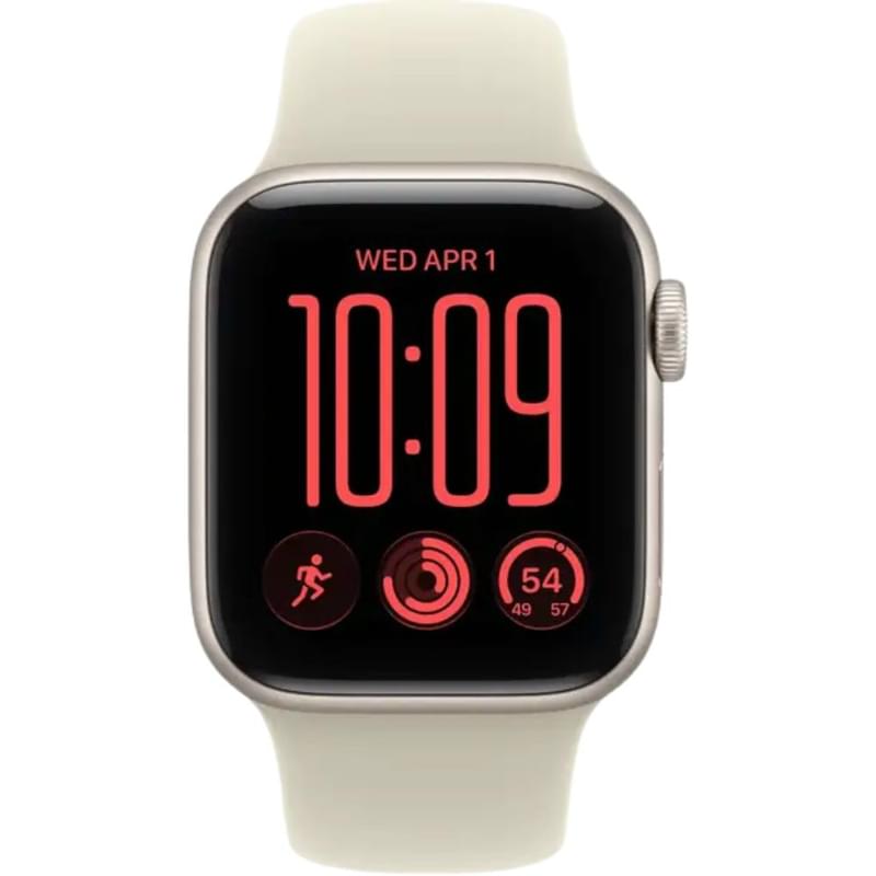 Смарт Часы Apple Watch SE 3 GPS 44mm Starlight Aluminium Case with Sand Sport Band - S/M (MJL34RK/A) - фото #1, Technodom.kz Смарт Часы Apple Watch SE 3 GPS 44mm Starlight Aluminium Case with Sand Sport Band - S/M (MJL34RK/A) - фото #1, Technodom.kz