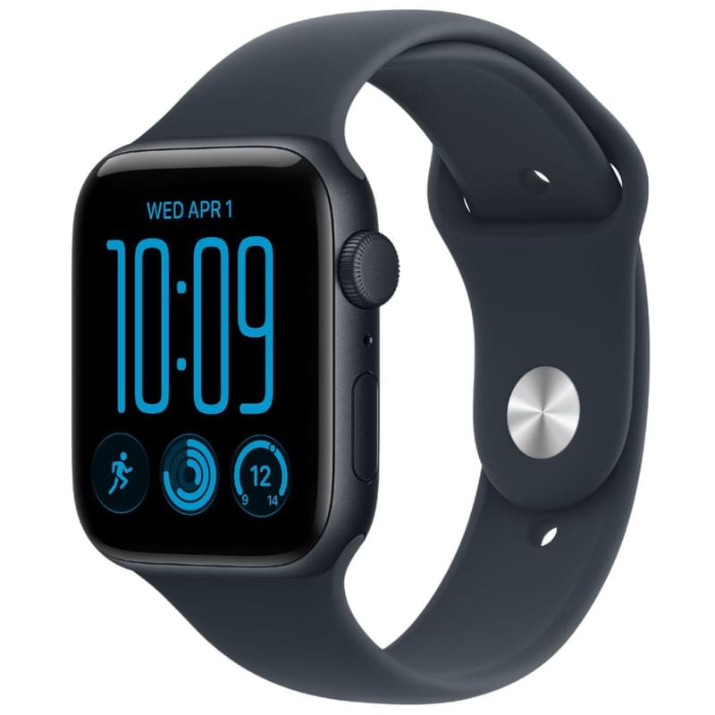 Apple Watch SE 3 GPS 44mm Midnight Aluminium Case with Navy Blue Sport Band - S/M (MJL74RK/A) Смарт сағаты - фото #0, Technodom.kz Apple Watch SE 3 GPS 44mm Midnight Aluminium Case with Navy Blue Sport Band - S/M (MJL74RK/A) Смарт сағаты - фото #0, Technodom.kz