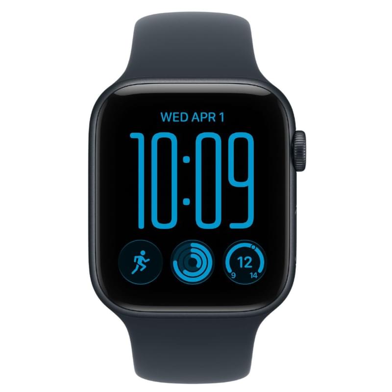 Apple Watch SE 3 GPS 44mm Midnight Aluminium Case with Navy Blue Sport Band - S/M (MJL74RK/A) Смарт сағаты - фото #1, Technodom.kz Apple Watch SE 3 GPS 44mm Midnight Aluminium Case with Navy Blue Sport Band - S/M (MJL74RK/A) Смарт сағаты - фото #1, Technodom.kz