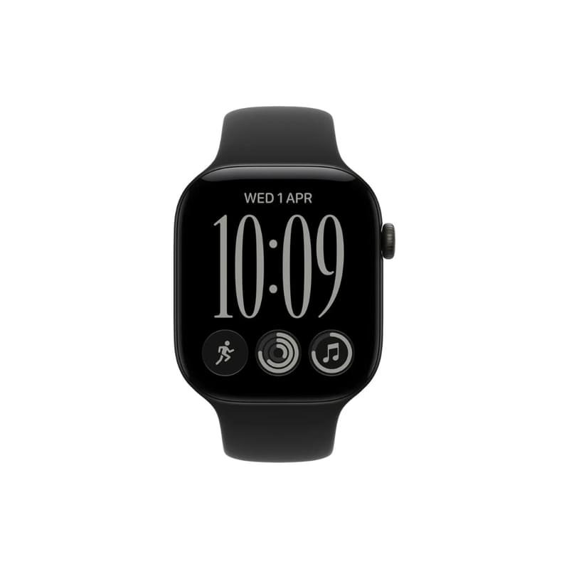 Смарт Часы Apple Watch Series 12 GPS 42mm Black Aluminium Case with Black Sport Band - S/M - фото #1, Technodom.kz Смарт Часы Apple Watch Series 12 GPS 42mm Black Aluminium Case with Black Sport Band - S/M - фото #1, Technodom.kz