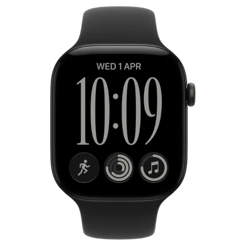 Смарт Часы Apple Watch Series 12 GPS 42mm Black Aluminium Case with Black Sport Band - S/M - фото #1, Technodom.kz Смарт Часы Apple Watch Series 12 GPS 42mm Black Aluminium Case with Black Sport Band - S/M - фото #1, Technodom.kz