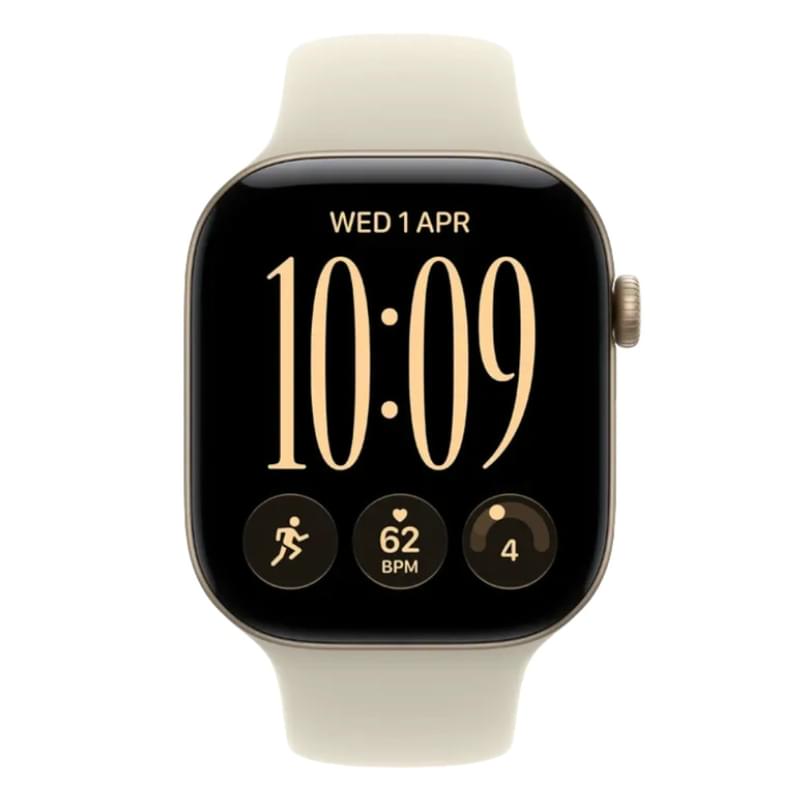 Смарт Часы Apple Watch Series 12 GPS 42mm Light Gold Aluminium Case with Sand Sport Band - S/M - фото #1, Technodom.kz Смарт Часы Apple Watch Series 12 GPS 42mm Light Gold Aluminium Case with Sand Sport Band - S/M - фото #1, Technodom.kz