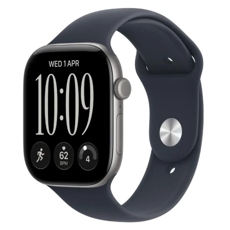 Смарт Часы Apple Watch Series 12 GPS 46mm Space Grey Aluminium Case with Navy Blue Sport Band - M/L - фото #0, Technodom.kz Смарт Часы Apple Watch Series 12 GPS 46mm Space Grey Aluminium Case with Navy Blue Sport Band - M/L - фото #0, Technodom.kz
