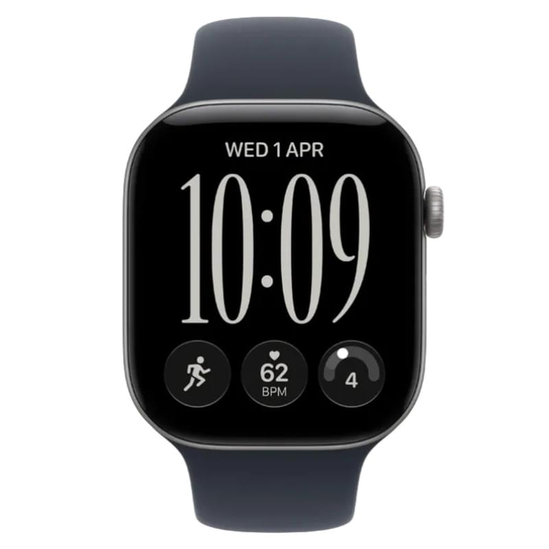 Смарт Часы Apple Watch Series 12 GPS 46mm Space Grey Aluminium Case with Navy Blue Sport Band - M/L - фото #1, Technodom.kz Смарт Часы Apple Watch Series 12 GPS 46mm Space Grey Aluminium Case with Navy Blue Sport Band - M/L - фото #1, Technodom.kz