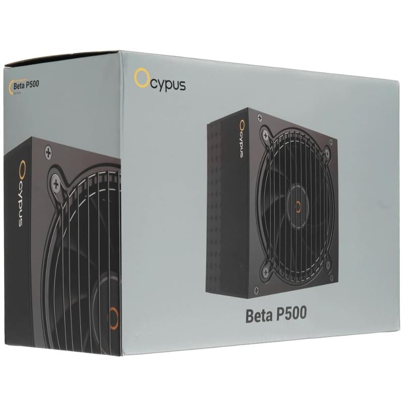 Қуат блогы 500W Ocypus Beta P500 ATX 2.53 Non Modular Black [Beta-P500-N1HDBK024X-EU] - фото #1, Technodom.kz