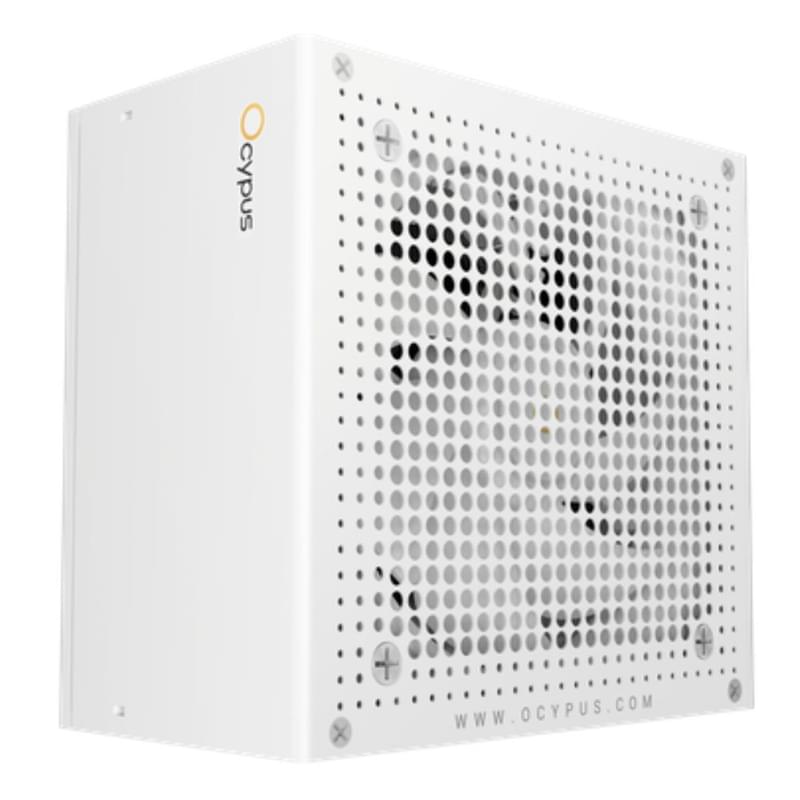Қуат блогы 1000W Ocypus Iota P1000 ATX 3.1 80+Gold Full Modular White [Iota-P1000-G1FFWH025X-EU] - фото #1, Technodom.kz