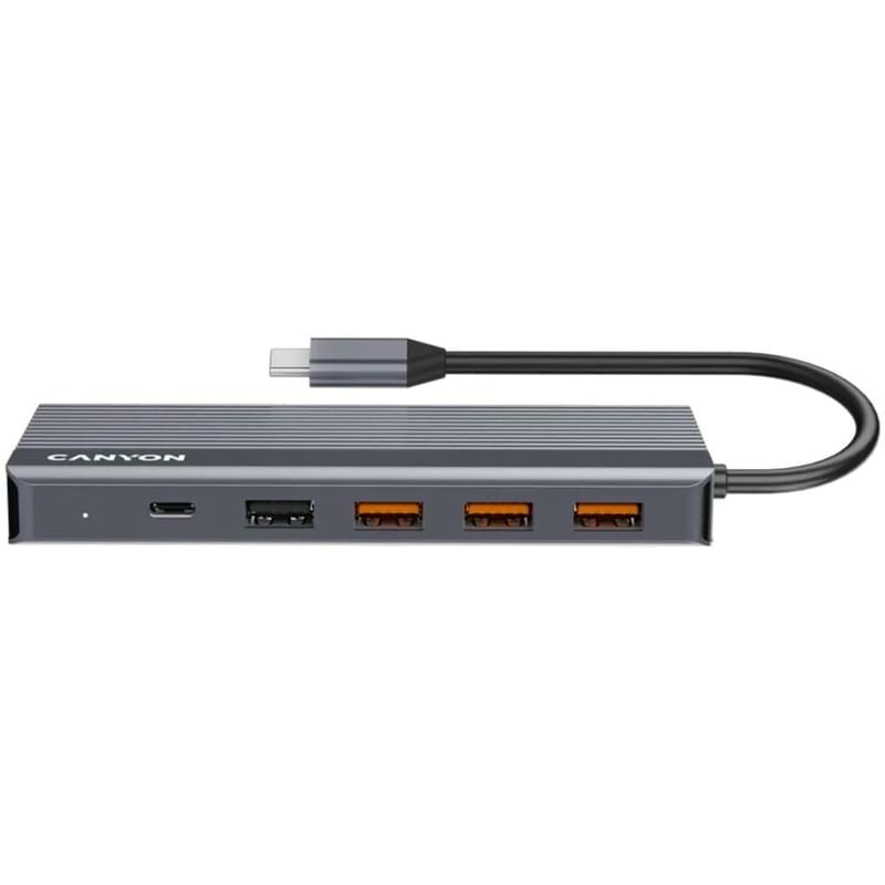 Canyon DS-16 USB-C 13in1 Grey мультипортты адаптері (CNS-TDS16) - фото #0, Technodom.kz Canyon DS-16 USB-C 13in1 Grey мультипортты адаптері (CNS-TDS16) - фото #0, Technodom.kz