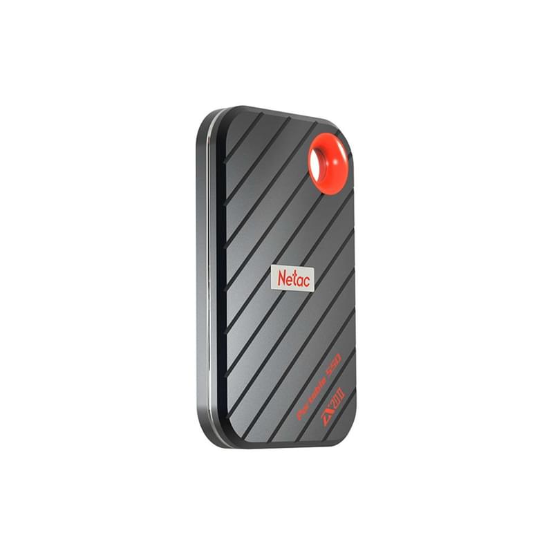 Внешний SSD 512GB Netac ZX20 II USB 3.2 Gen 2 Type-C [NT01ZX20II-512-32BK] - фото #1, Technodom.kz