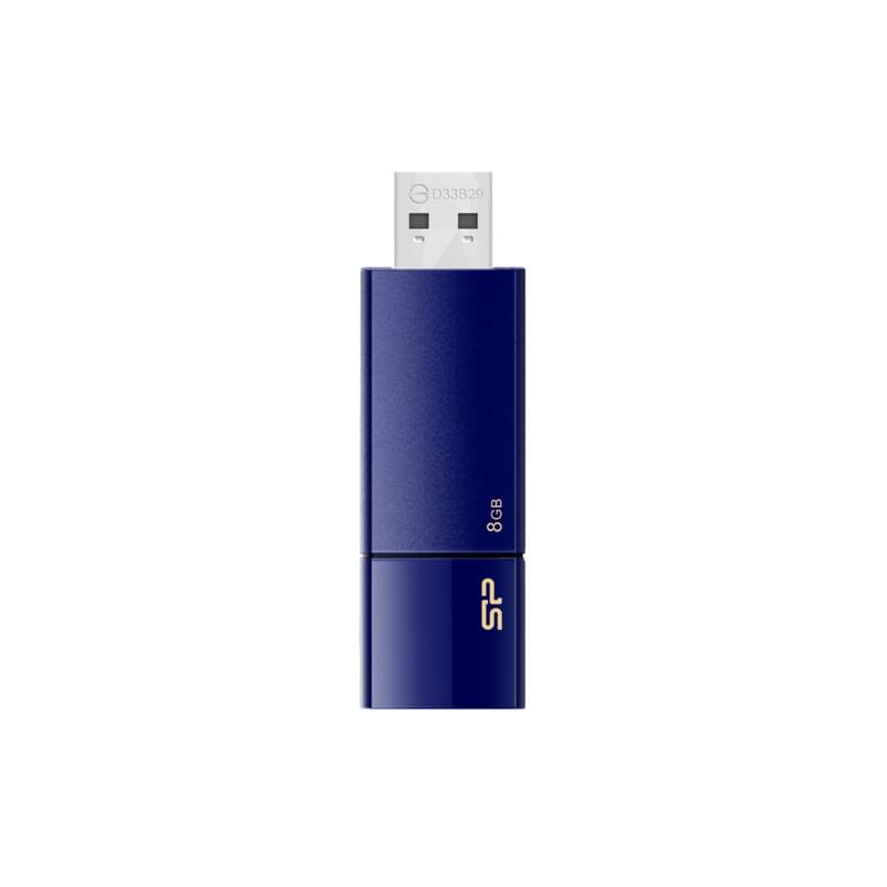 USB Флешка 64Gb Silicon Power Blaze B05 USB 3.2 Gen 1 Blue (SP064GBUF3B05V1D) - фото #0, Technodom.kz