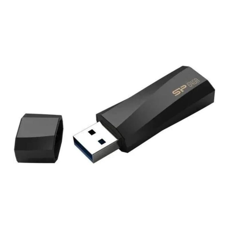 USB Флешкасы 128Gb Silicon Power Blaze B07 USB 3.2 Gen 1 Black (SP128GBUF3B07V1K) - фото #1, Technodom.kz