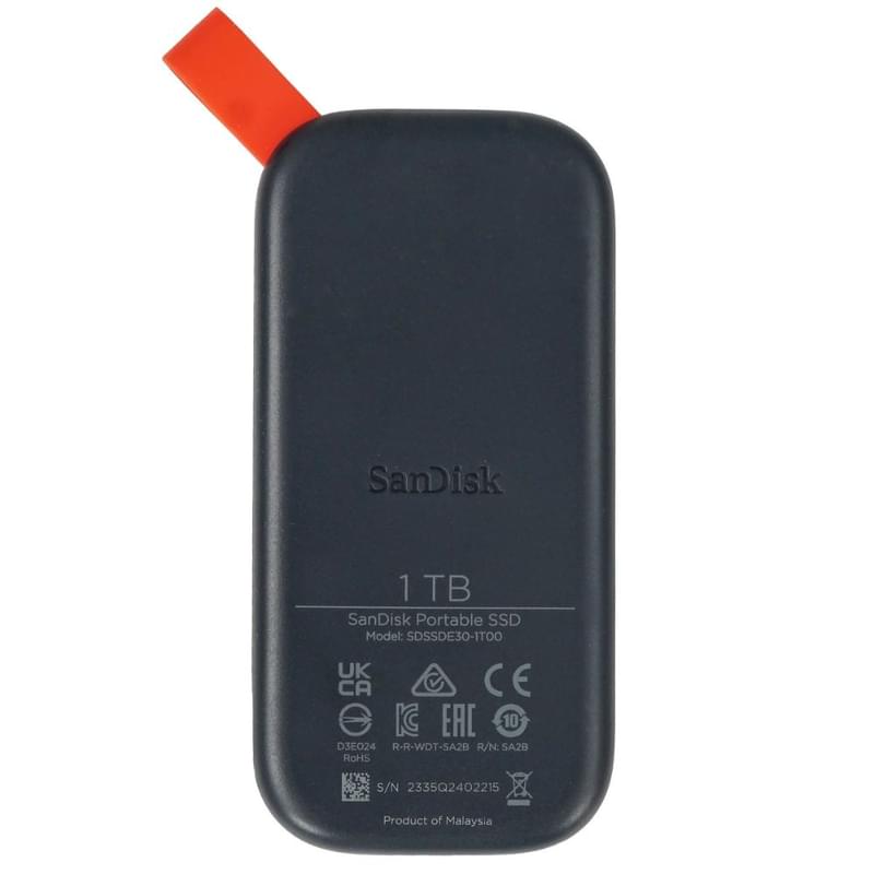 Внешний SSD 1TB SanDisk Portable SSD [SDSSDE30-1T00-G26] - фото #1, Technodom.kz
