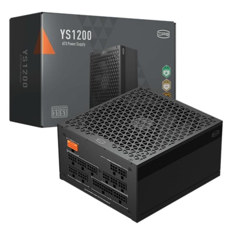 Қуат блогы 1200W PCCooler YS1200 ATX 3.1 80+Gold [P5-YS1200-G1F] - фото #1, Technodom.kz