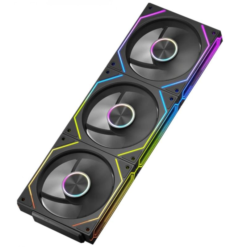Кейске арналған кулер PCCooler F3 X120 3in1 ARGB Black [F3 X120 ARGB BK 3IN1] - фото #1, Technodom.kz