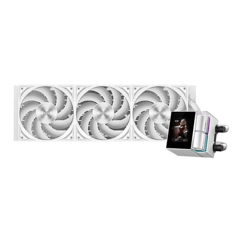Система жидкостного охлаждения для CPU PCCooler DS360 ARGB Display White [DS360 ARGB Display WH] - фото #1, Technodom.kz