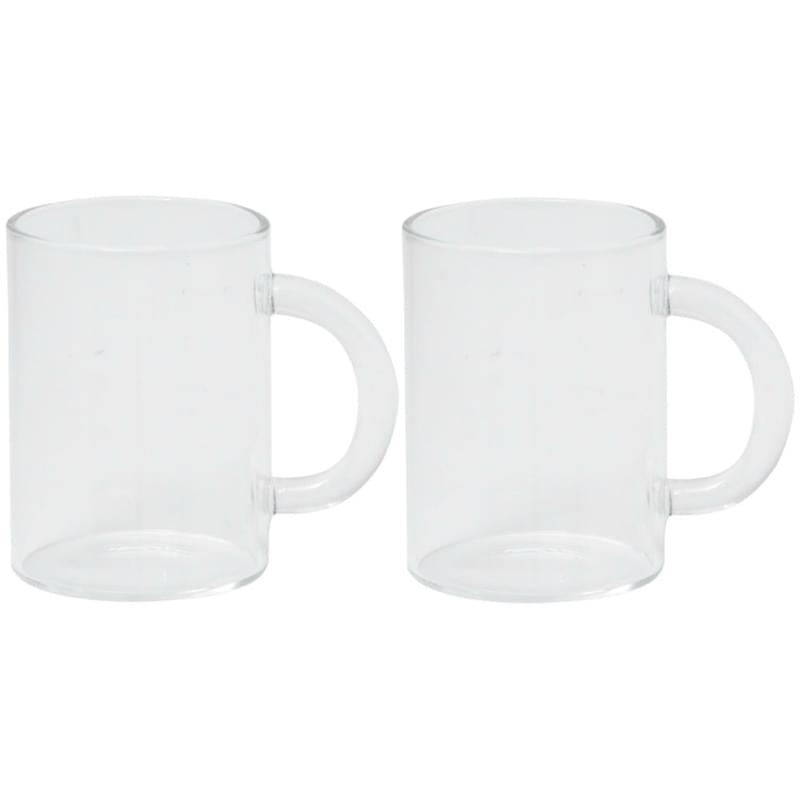 Набор стаканов для холодных напитков 2шт. Delonghi DLSC-320 250ML-1 - фото #0, Technodom.kz
